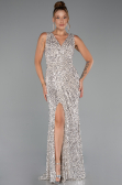 Abendkleid Lang Beige ABU5281