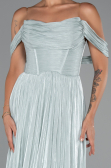 Partykleid Lang Chiffon Minzgrün ABU5283