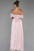 Partykleid Lang Chiffon Puder ABU5283