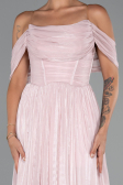 Partykleid Lang Chiffon Puder ABU5283