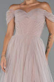 Abendkleid Lang Puder ABU5302