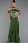 Abendkleid Lang Chiffon Khaki ABU5327