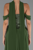 Abendkleid Lang Chiffon Khaki ABU5327