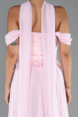 Abendkleid Lang Chiffon Puder ABU5327
