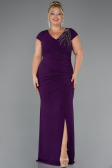 Kleider in Großen Größen Lang Violette ABU5317