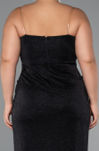 Abschlusskleid Lang Schwarz ABU5339