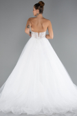 Hochzeitskleider Lang Weiß ABG159