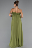 Abschlusskleid Lang Chiffon Pistaziengrün ABU5351