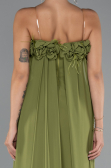 Abschlusskleid Lang Chiffon Pistaziengrün ABU5351