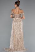 Abendkleid Lang Gold ABU5338