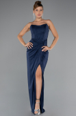 Abschlusskleid Lang Marineblau ABU5339