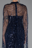 Abendkleid Lang Marineblau ABU4517
