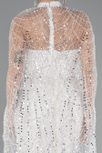 Abendkleid Lang Weiß ABU4517