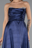 Abendkleid Lang Marineblau ABU4579