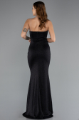 Abschlusskleid Lang Schwarz ABU5389