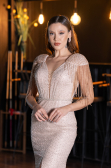 Abendkleid Lang Gold ABU5132