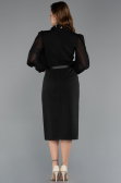 Partykleid Midi Schwarz ABK2462