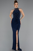 Abendkleid Lang Marineblau ABU5422