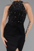 Abendkleid Lang Schwarz ABU5422