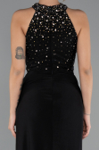 Abendkleid Lang Schwarz ABU5422