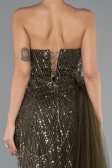 Abendkleid Lang Khaki ABU5425