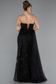 Abendkleid Lang Schwarz ABU5425