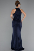 Abendkleid Lang Marineblau ABU5426