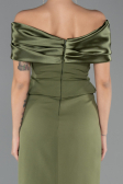 Abendkleid Lang Khaki ABU5440