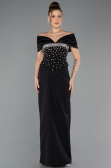 Abendkleid Lang Schwarz ABU5440