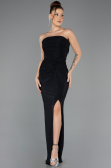 Abschlusskleid Lang Schwarz ABU5445