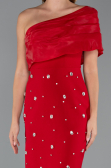 Partykleid Midi Rot ABK2337