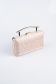 Abendtasche Gemustert Rosa SH857