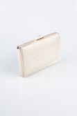 Abendtasche Gemustert Gold SH859
