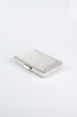 Abendtasche Gemustert Platin SH859