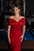 Abendkleid Lang Rot ABU4343
