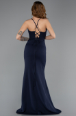 Abendkleid Lang Marineblau ABU5506