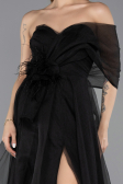 Abendkleid Lang Schwarz ABU5528
