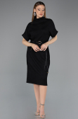 Partykleid Midi Schwarz ABK2494