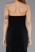 Partykleid Midi Schwarz ABK2495