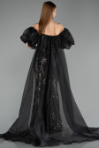Abendkleid Lang Schwarz ABU5537