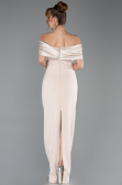 Partykleid Midi Beige ABK2501