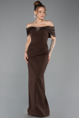 Partykleid Midi Braun ABK2501