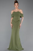 Standesamtkleid Lang Khaki ABU5559