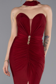 Abendkleid Lang Weinrot ABU5561