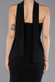 Abendkleid Lang Schwarz ABU5561