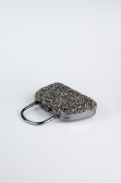 Abendtasche Verputz Platin SH839