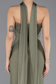 Abschlusskleid Lang Khaki ABU5564