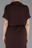 Partykleid Midi Braun ABK2494