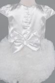 Abendkleid für Kinder Kurz Weiß ABK2502
