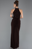 Abendkleid Lang Braun ABU5593